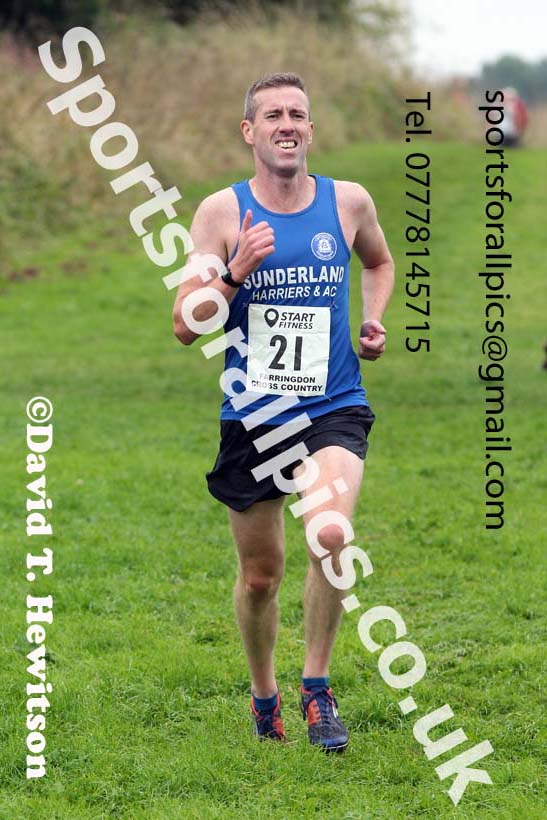 Senior Mens relay, 2021 Farringdon Open Cross Country, Sunderland . Photo: David T. Hewitson/Sports for All Pics